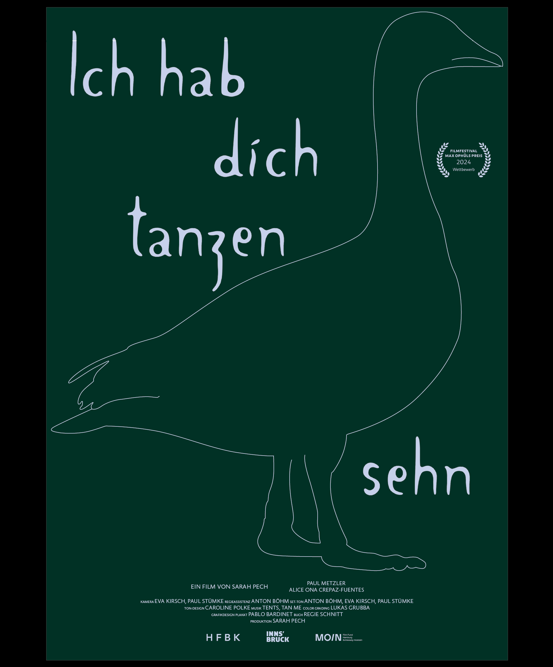 08 Ich hab dich tanzen sehn Plakat FP25