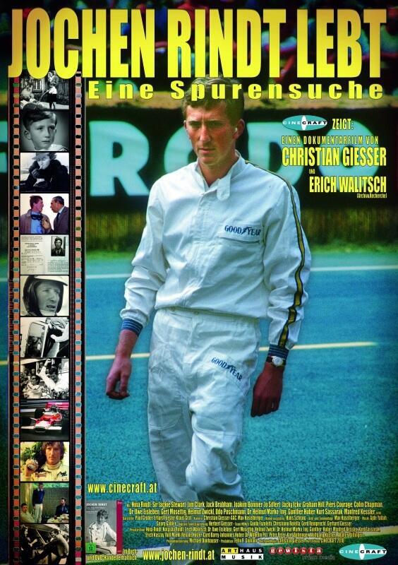 Jochen Rindt lebt eine Spurensuche filmplakat