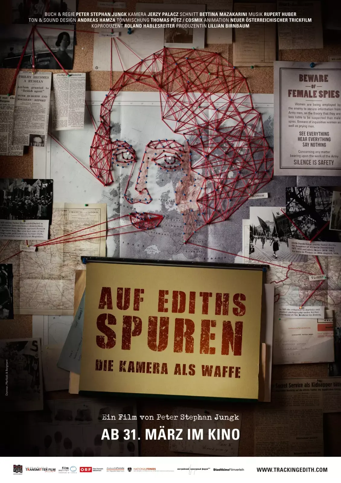 AUF EDITHS SPUREN_Filmplakat