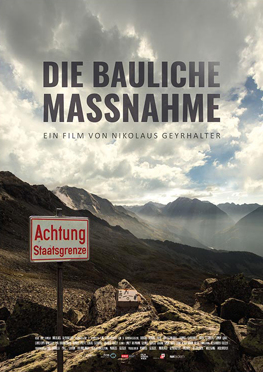 DIE BAULICHE MASSNAHME Plakat