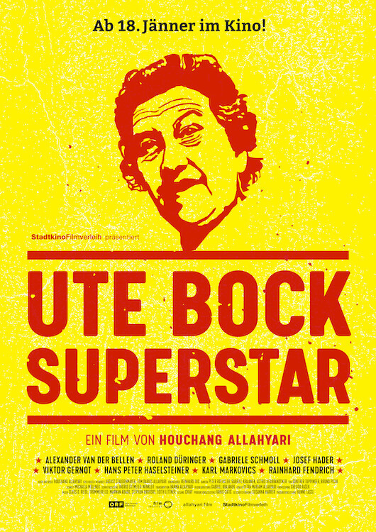 UTE BOCK SUPERSTAR Filmplakat