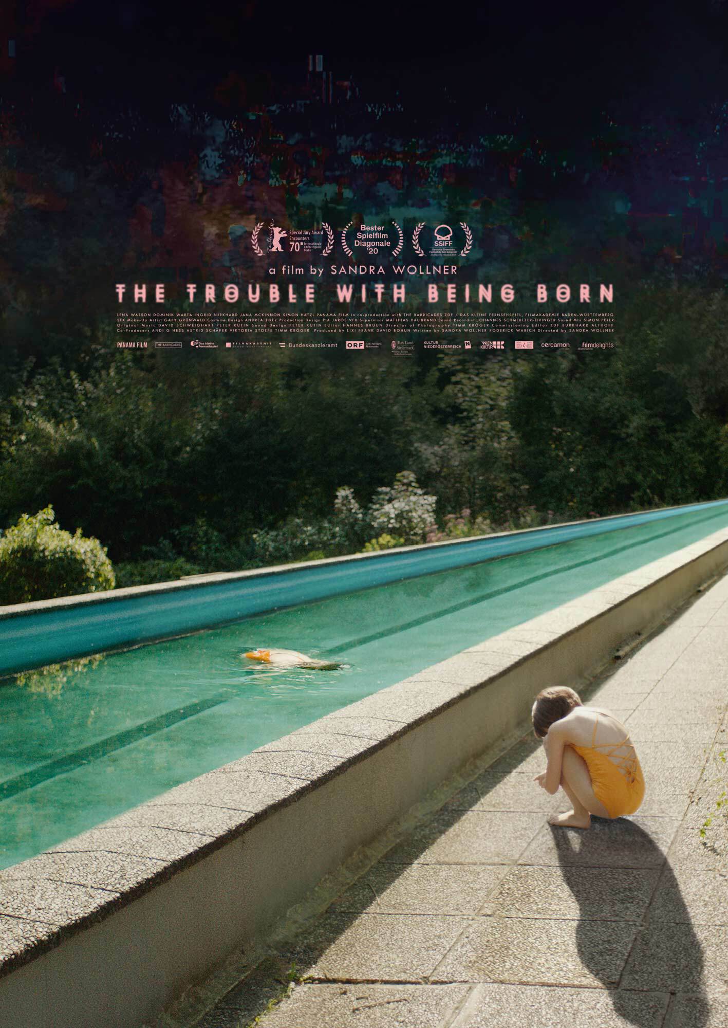 The trouble with beeing born_Filmplakat