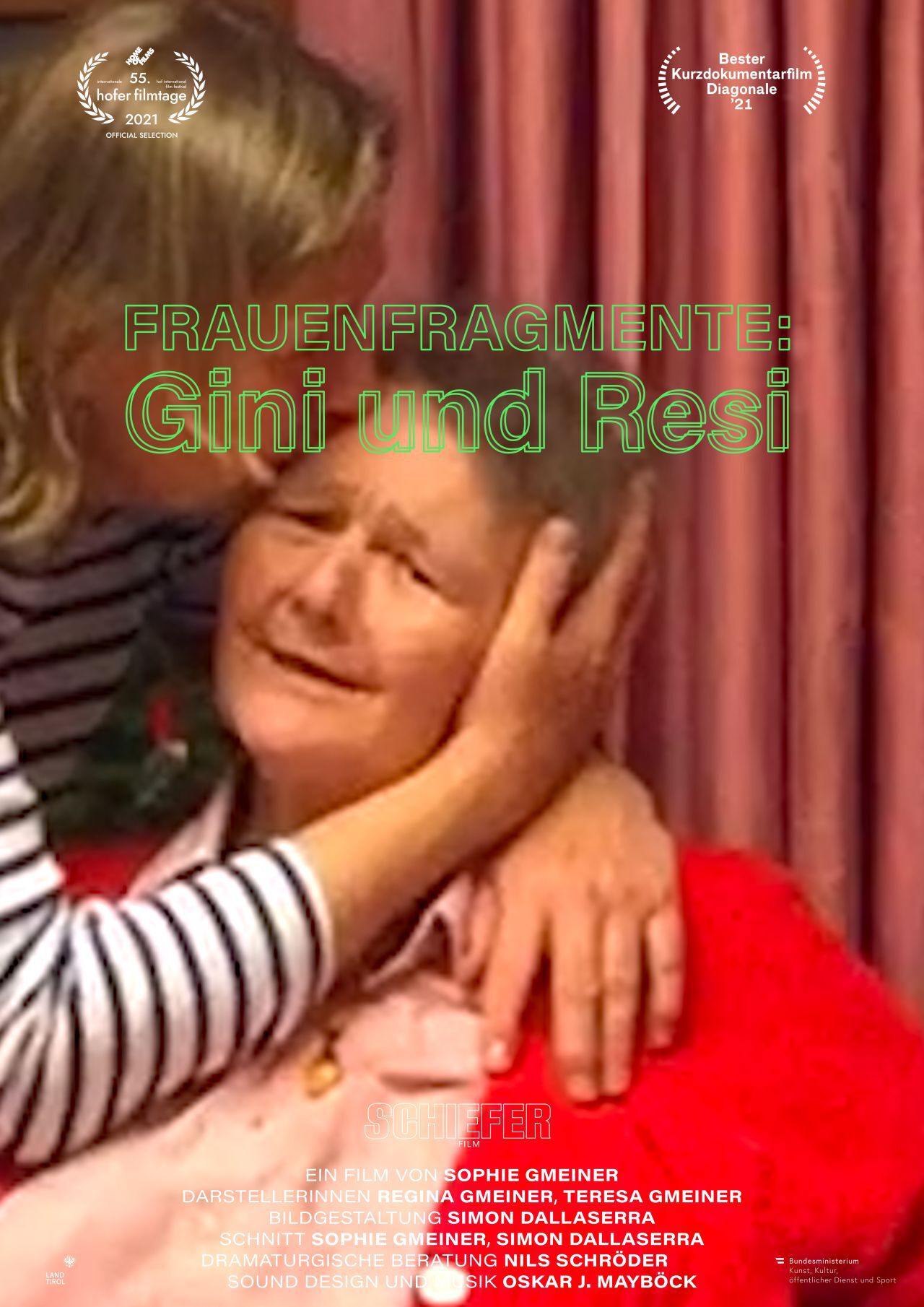 Frauenfragmente Gini und Resi Plakat 1