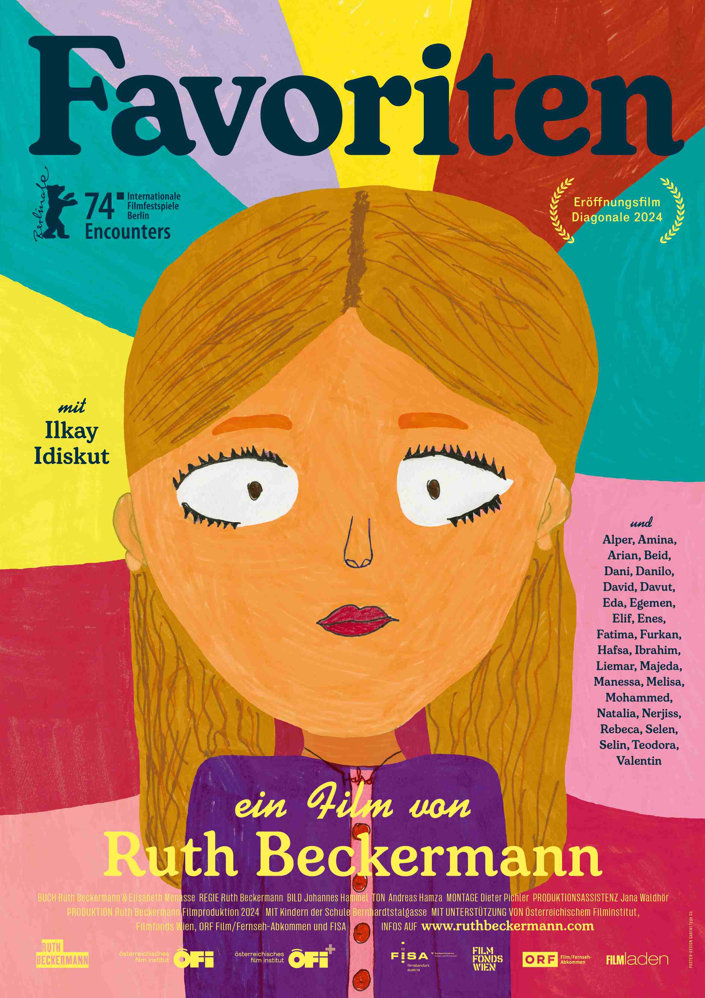 11 Favoriten Plakat FP25 low