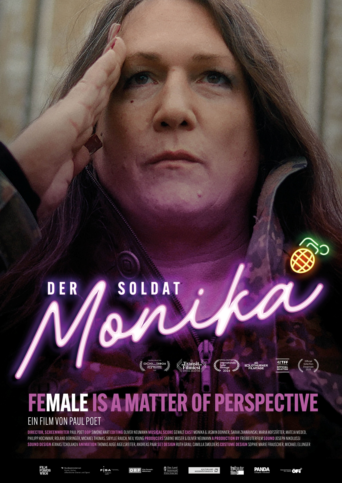 Der Soldat Monika Plakat FP26 low