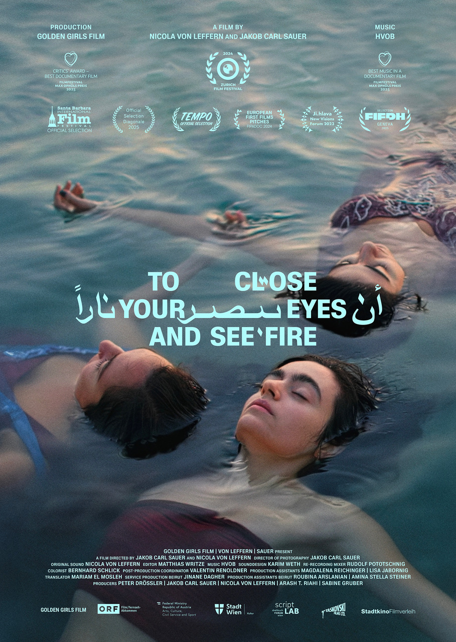 To Close Your Eyes And See Fire Plakat FP26 low