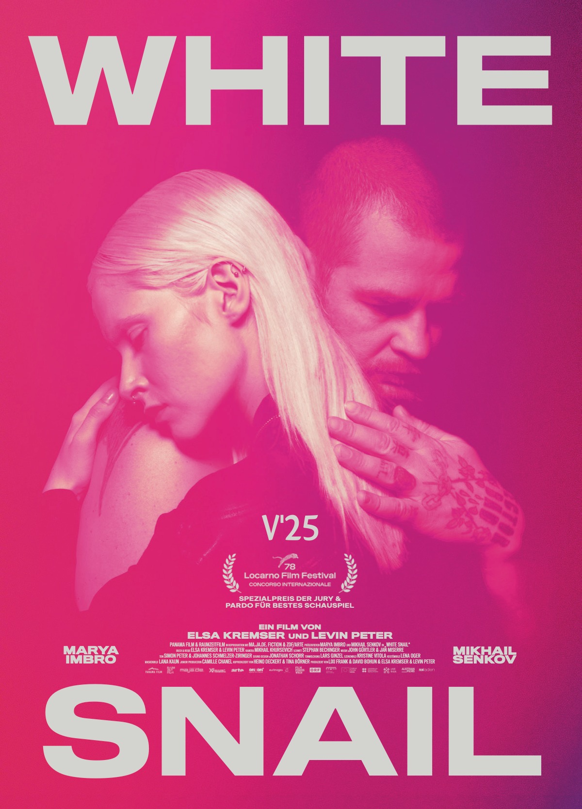 White Snail Plakat Plakat FP26 low