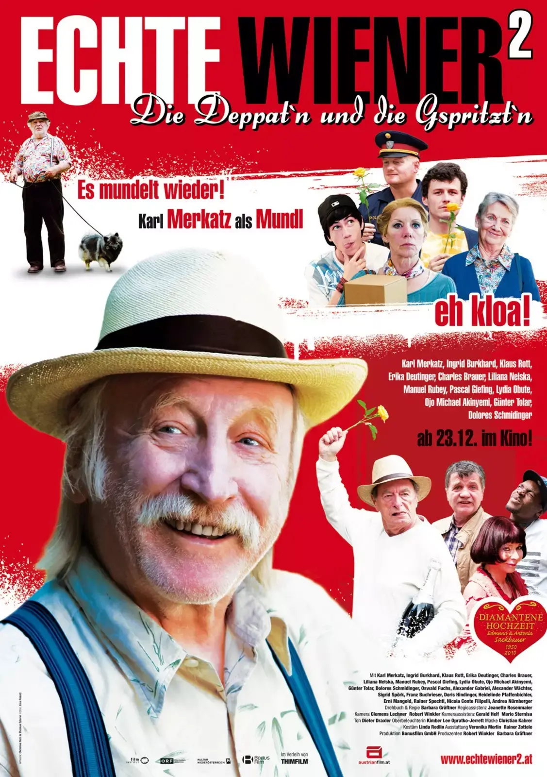Echte Wiener 2 Die Deppat n und die Gspritzt n Filmplakat
