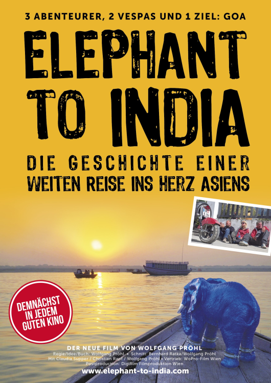 Elephant to India Filmplakat