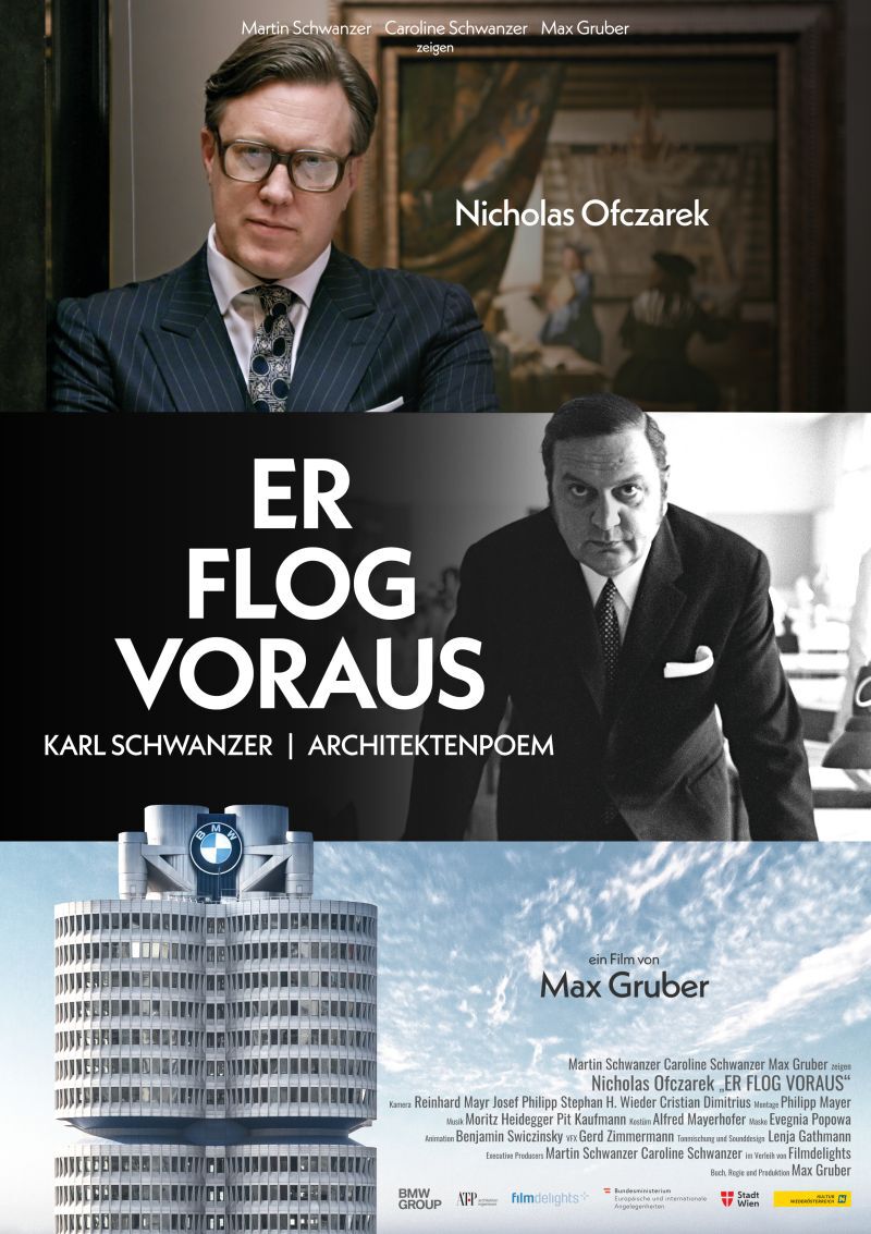 Er Flog Voraus Plakat