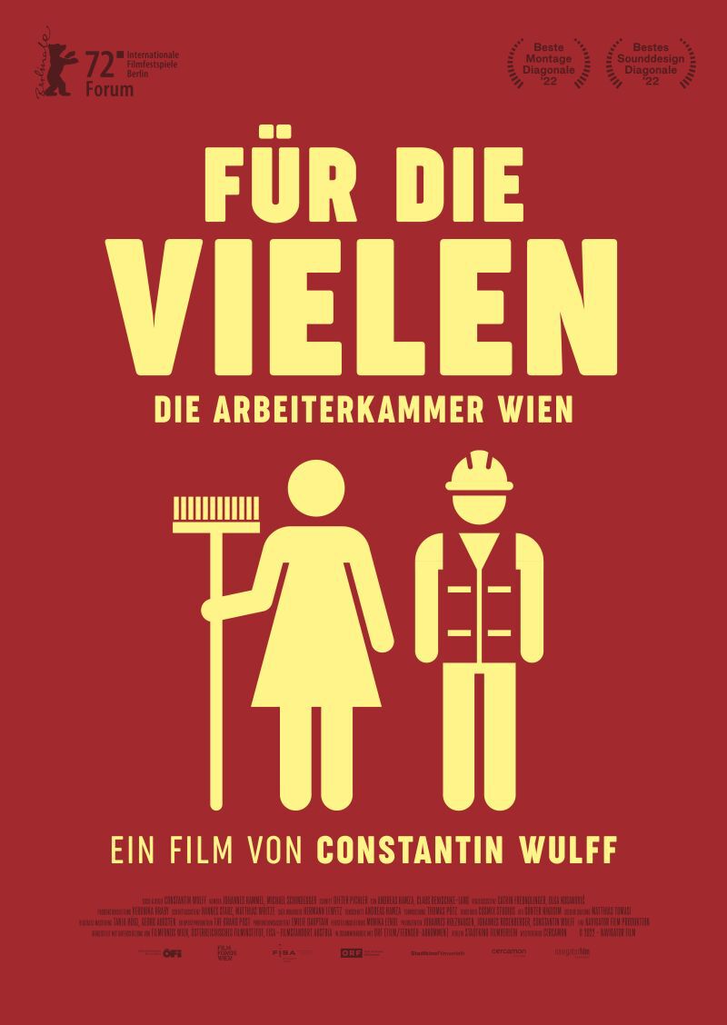 Für die Vielen Plakat