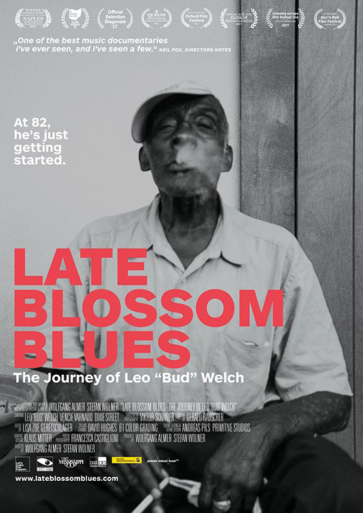 LATEBLOSSOMBLUES Plakat