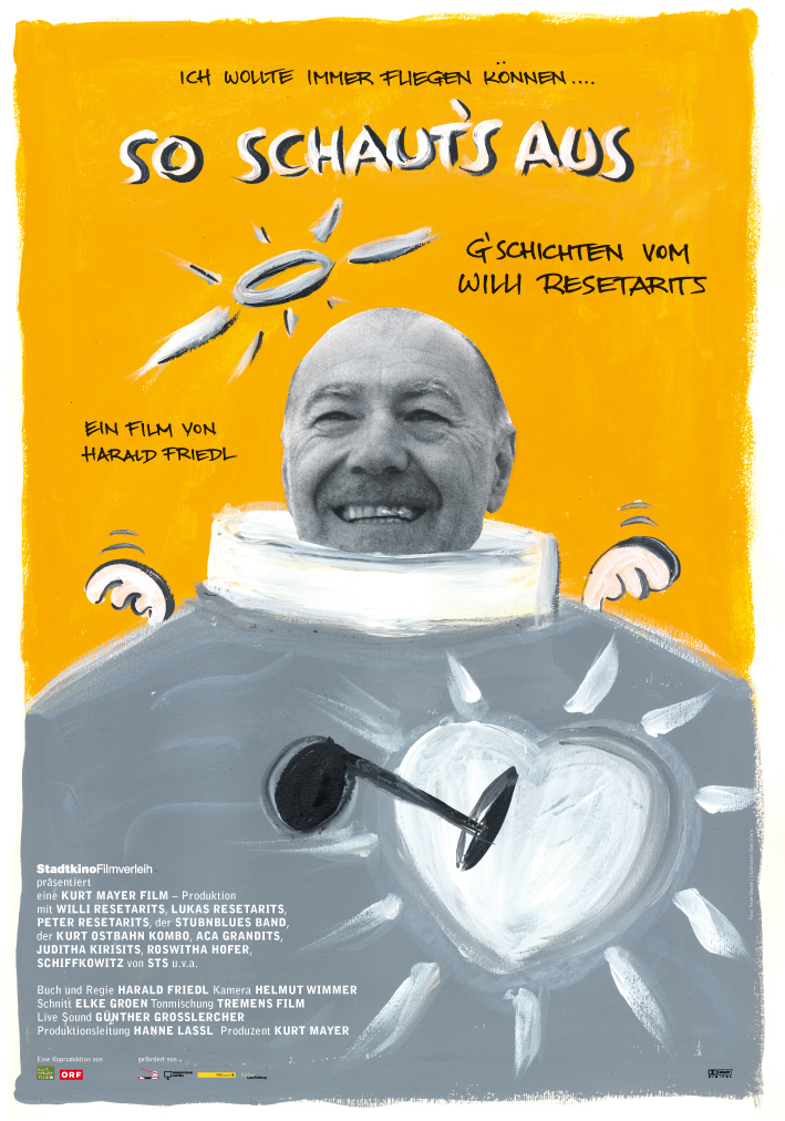 Soschautsaus Willi Resetarits Poster