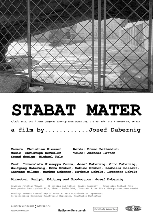 Stabat Mater Plakat