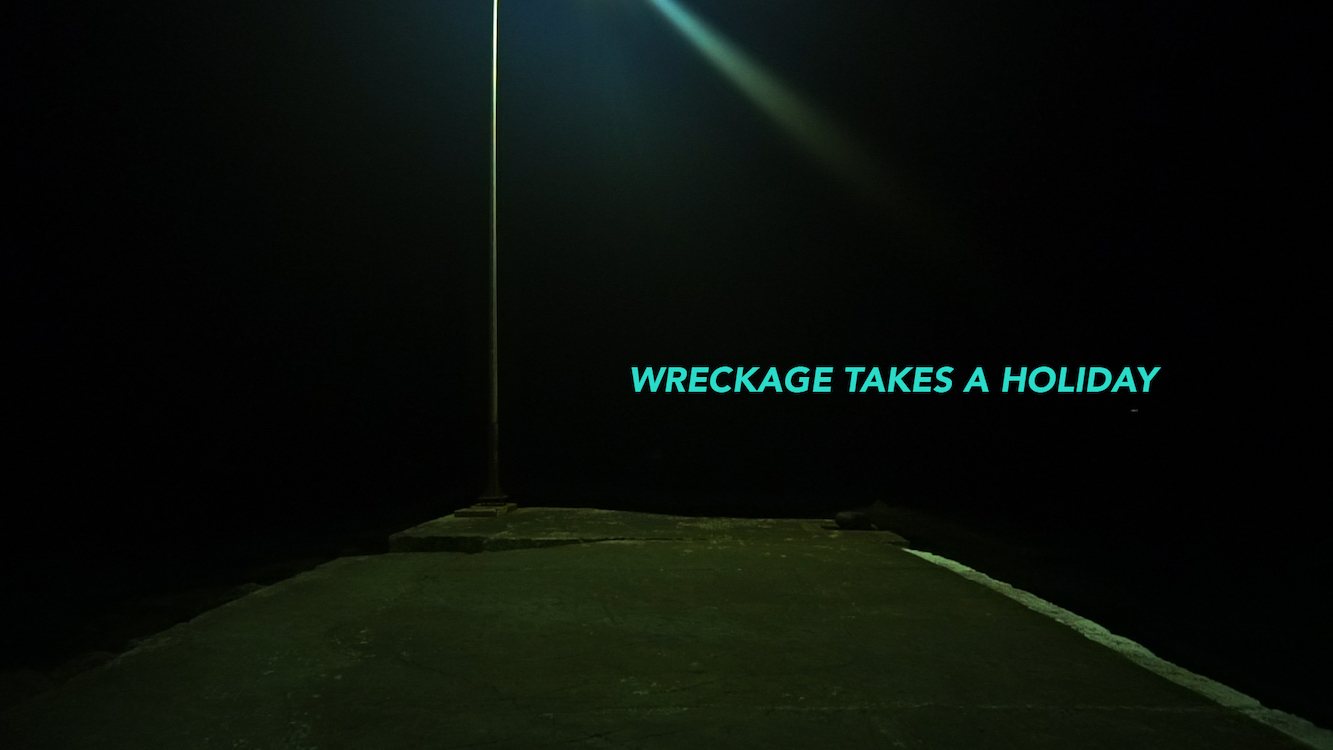 WRECKAGE TAKES A HOLIDAY Filmplakat