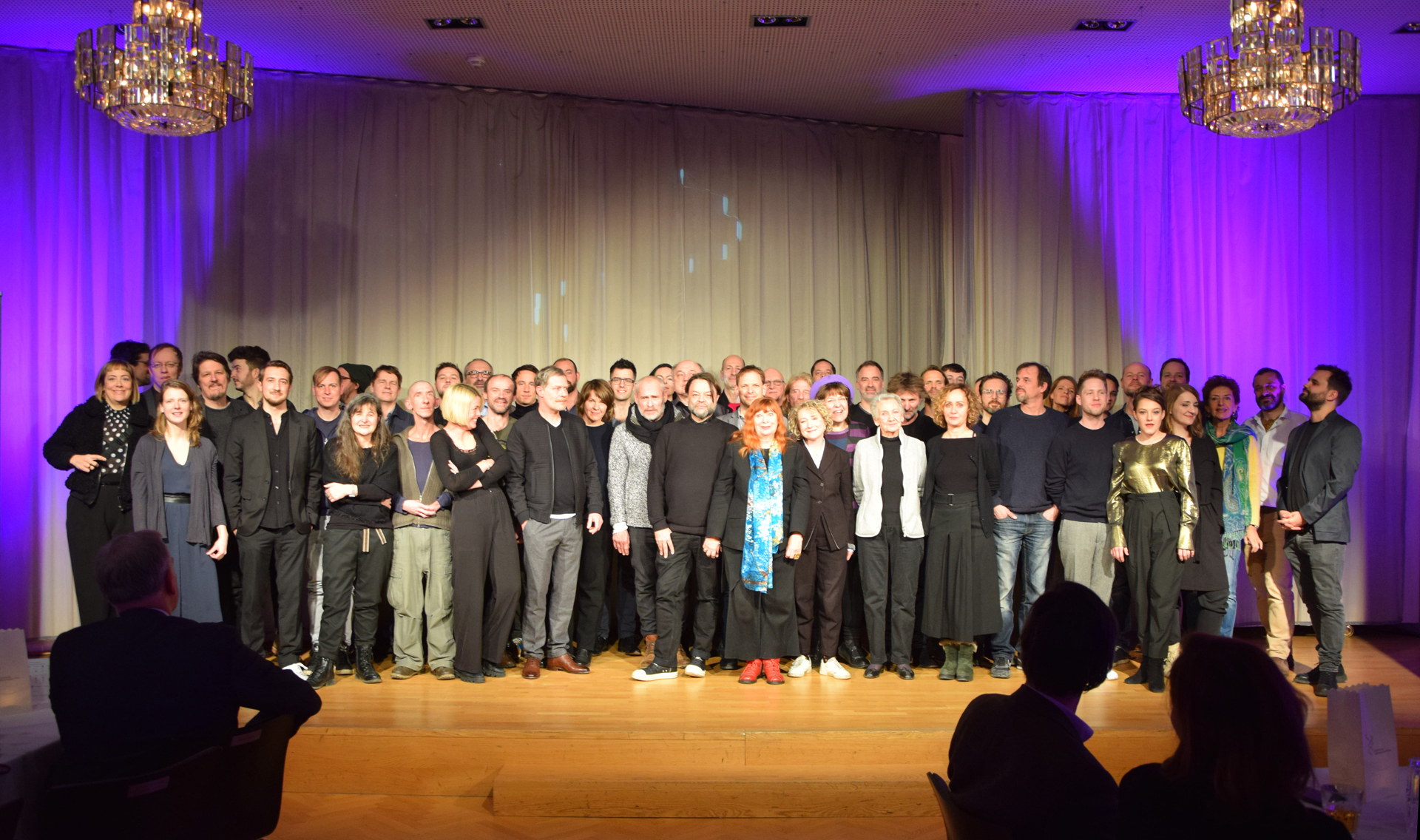 Abend der Nominierten 2019 Gruppenfoto