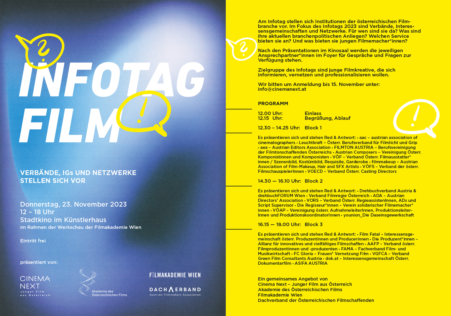 Infotag Film2023 Programm