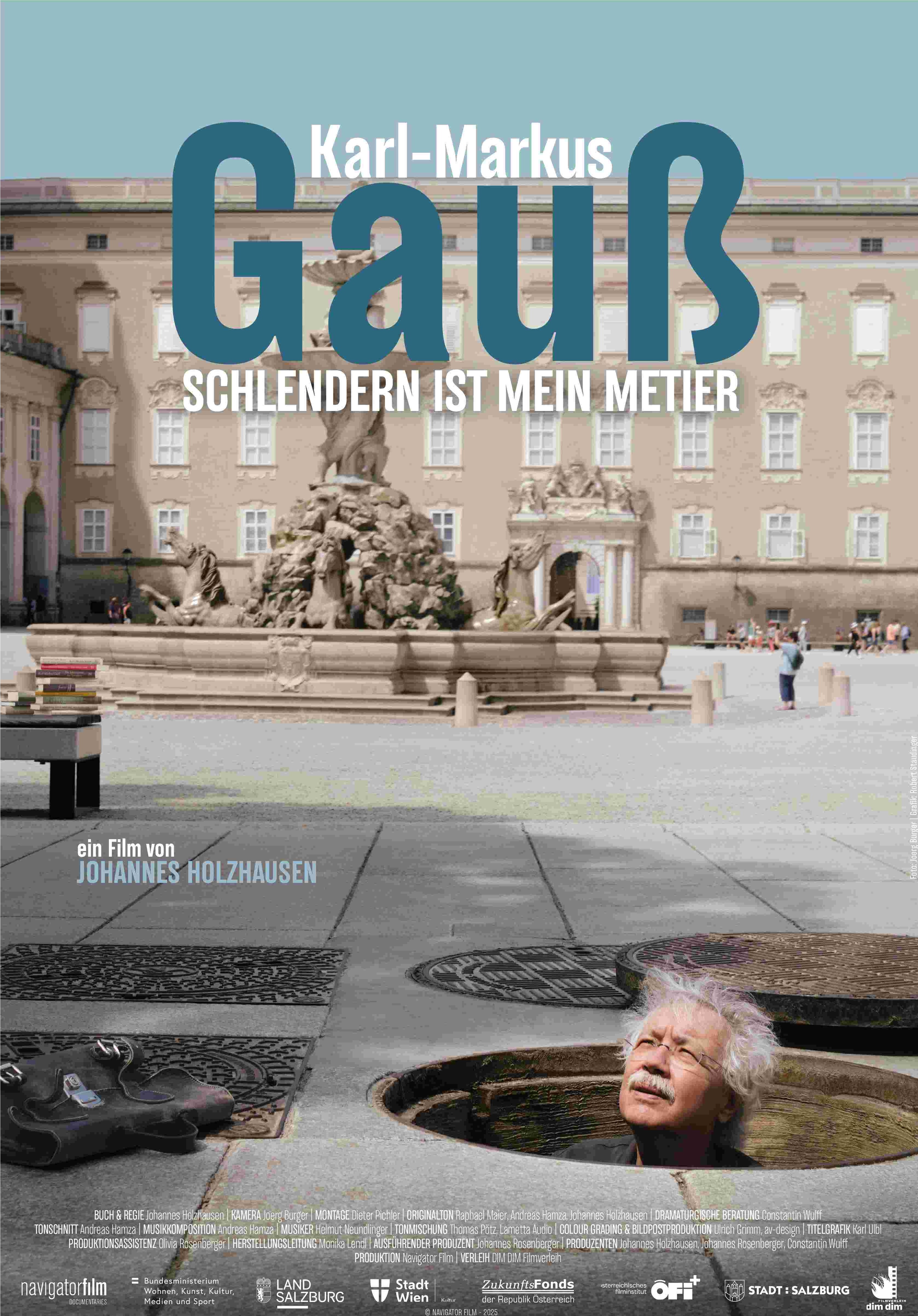 Karl Markus Gauss Schlendern ist mein Metier Plakat FP26 low
