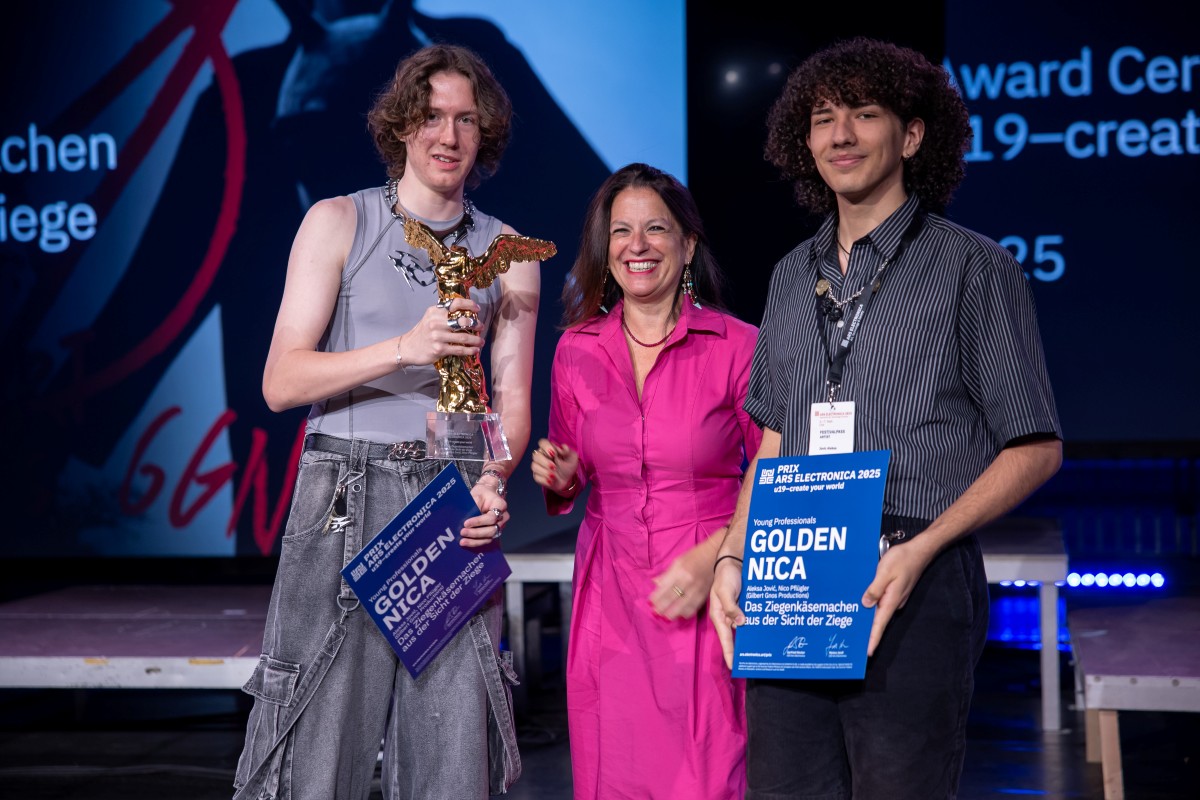 Mitglieder Special  2025_u19 Preisverleihung Ars Electronica c Tom Mesic low