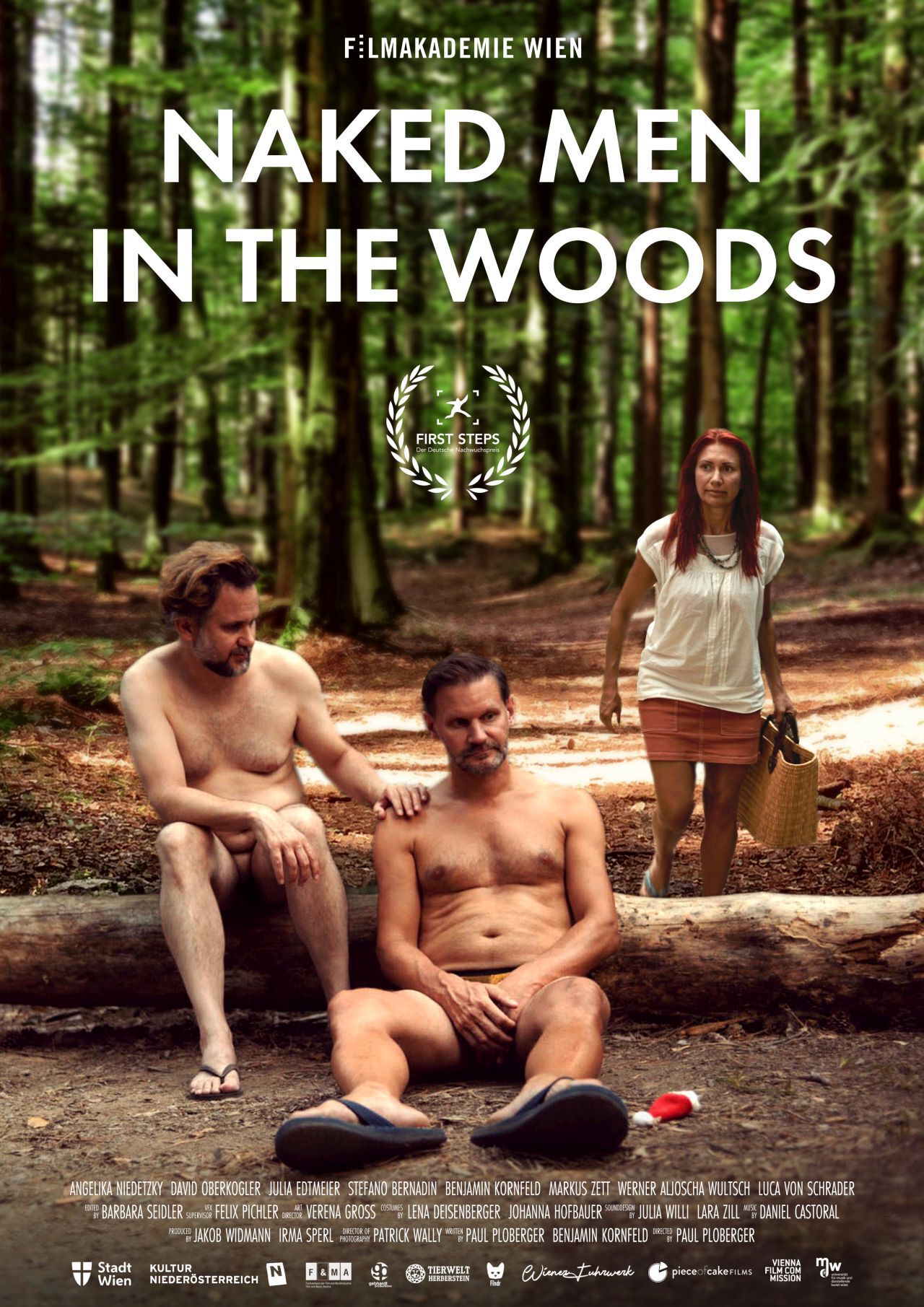 Nackte Männer im Wald POSTER
