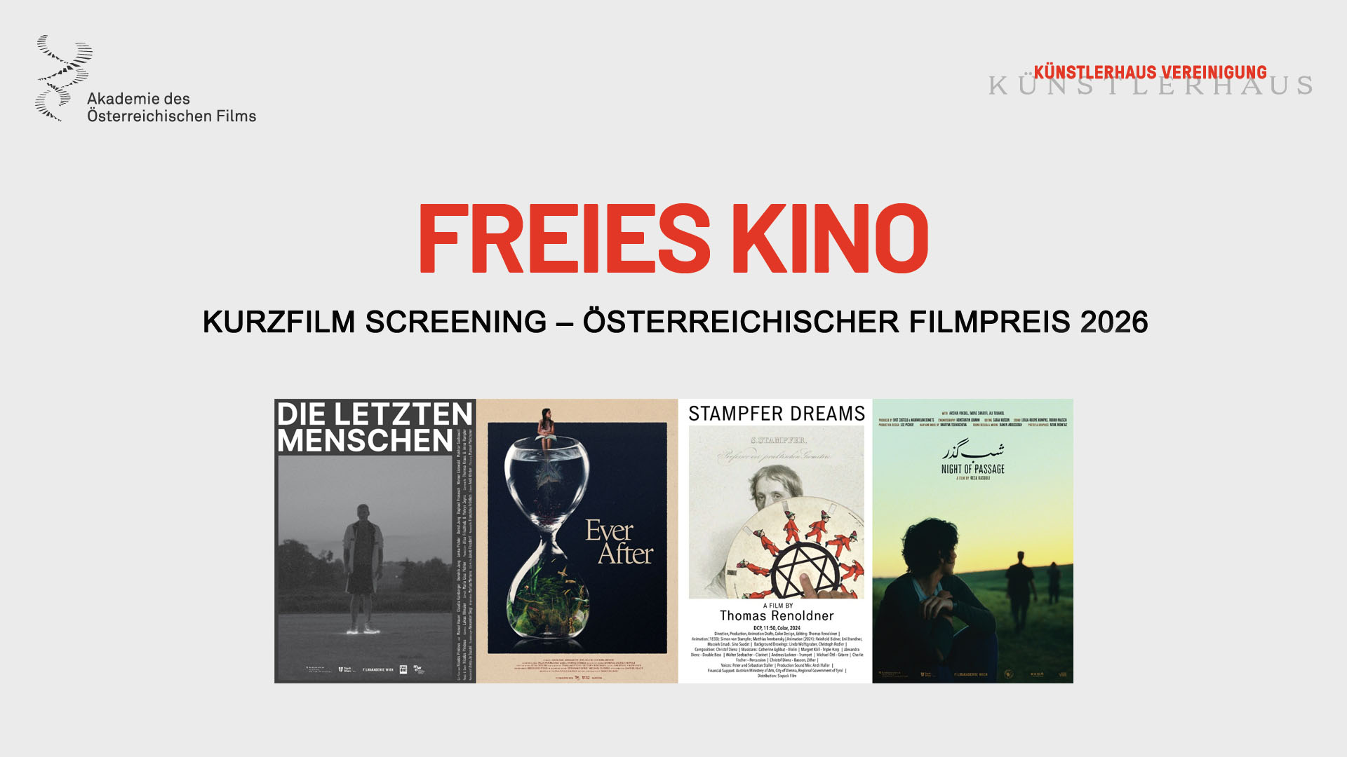 AOEF FREIES KINO 2026 Screener