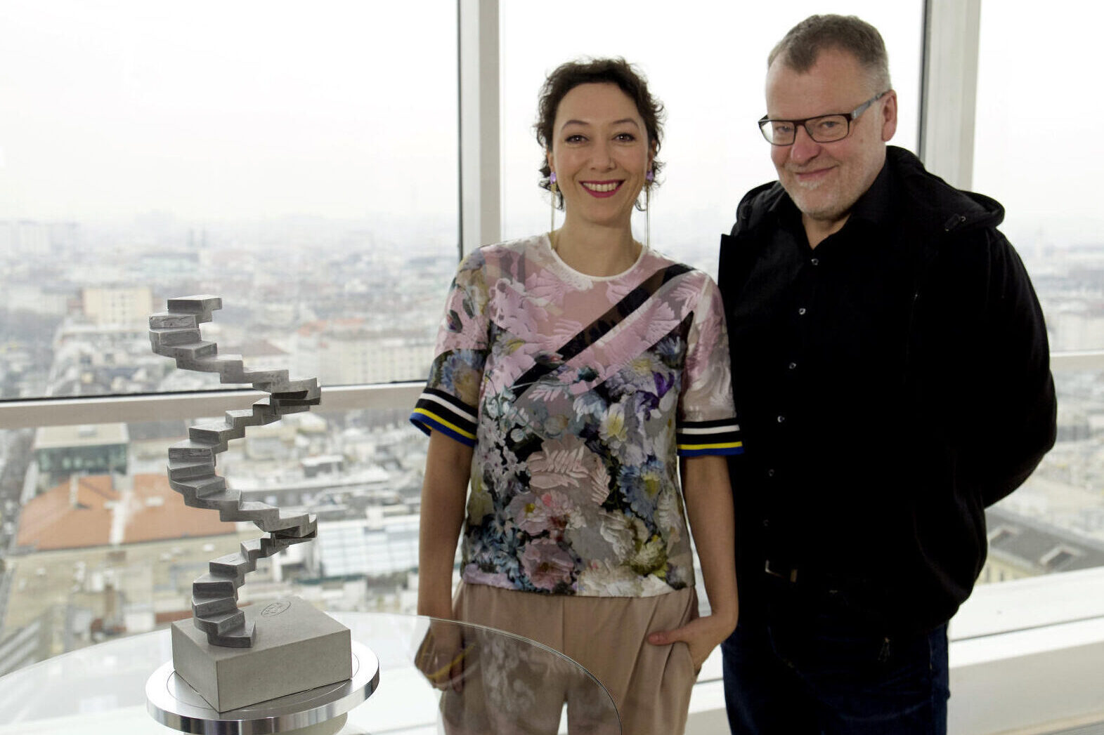 Ursula Strauss und Stefan Ruzowitzky ©Robert Newald