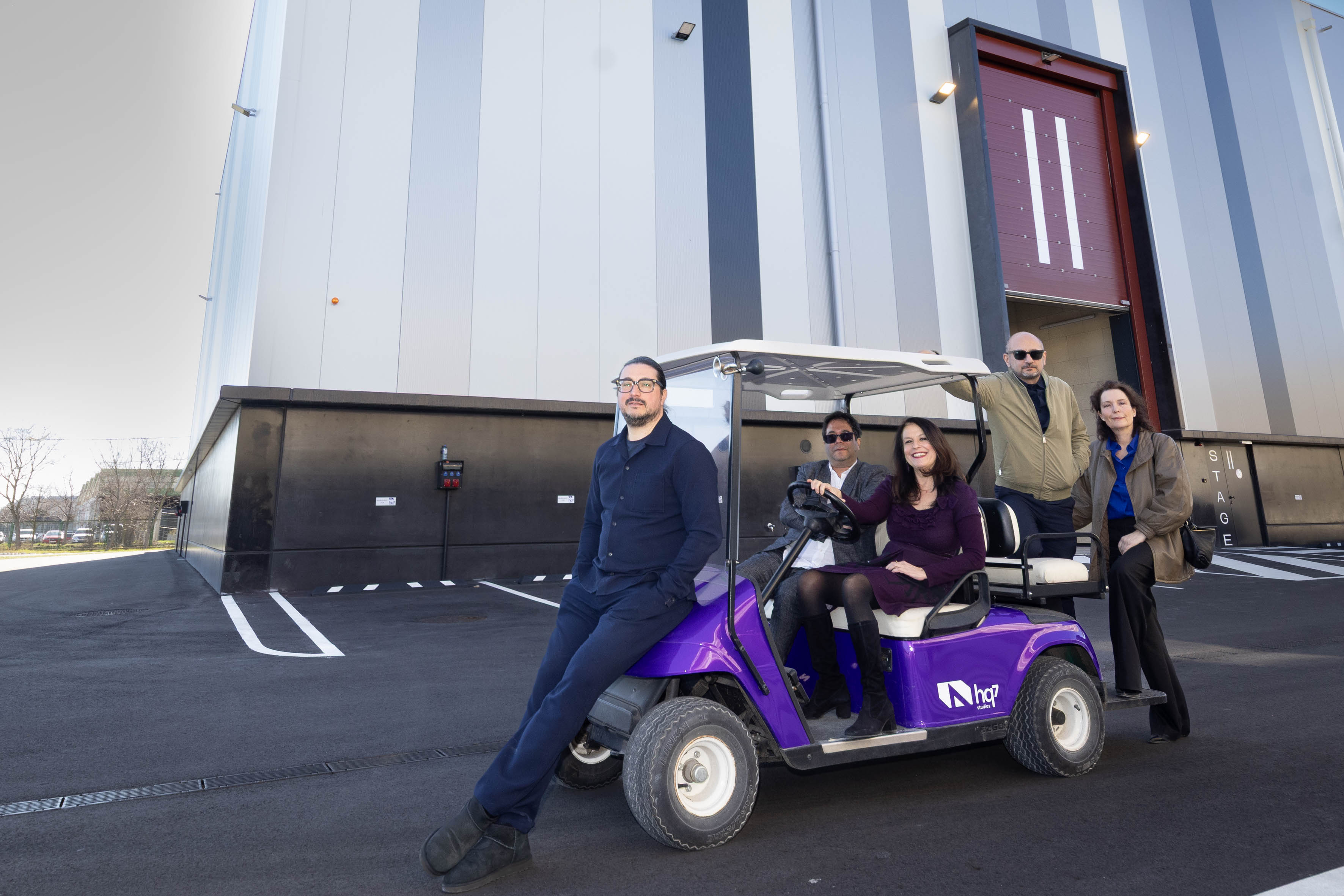 hq7 studios_Fototermin mit T. Kiennast, A. Shanker u.a.